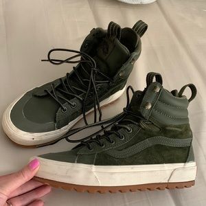 High top Vans, Women size 8